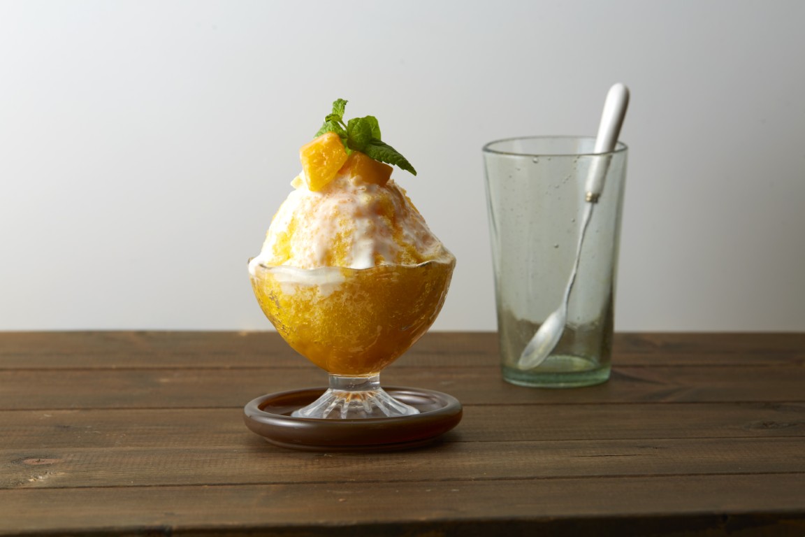 雪氷マンゴー果肉入り|移動販売・イベント会場の販売で!高粗利メニュー枠で!