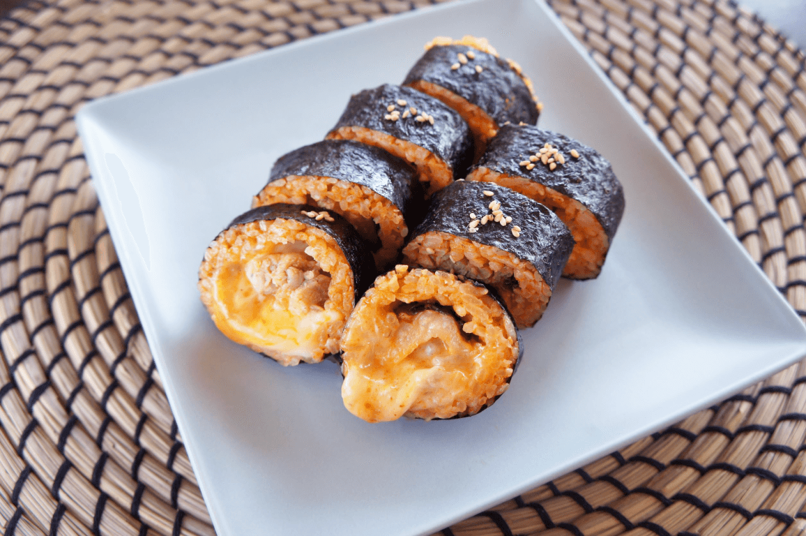 ジョウンキンパの牛ニラチーズキンパ｜デリバリーで大人気のチーズキンパ専門店の逸品！